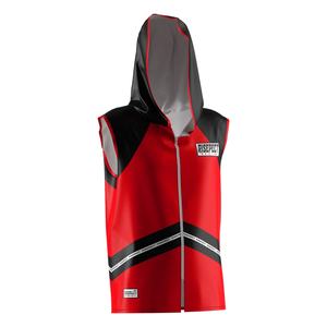 Bata de Boxeo sin Mangas de Satén Suave, Transpirable, de Secado Rápido, Esencial para el Calentamiento Previo al Combate - Product Image 5