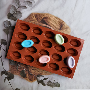 <span class=keywords><strong>Moule</strong></span> à pâtisserie professionnel en silicone, 20 cavités, forme ovale, pour chocolats, truffes, mousses, financiers, gâteaux, puddings et confiseries - Product Image 4