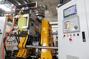 Auto HDPE <span class=keywords><strong>5L</strong></span> 10L Huile de cuisson de palme 20L <span class=keywords><strong>Adblue</strong></span> Fabrication de produits chimiques Accumuler 25L 30 Litres JerryCan Tambour Extrusion Machine de moulage par soufflage - Product Image 5