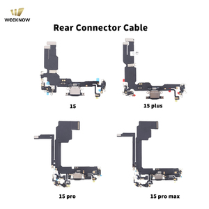 Pièces de téléphone portable : Câble flexible de connecteur de charge pour <span class=keywords><strong>iPhone</strong></span> X, <span class=keywords><strong>XR</strong></span>, XS Max, 11, 12, 13, 14, 15, 16, 17 Pro Max - Product Image 1