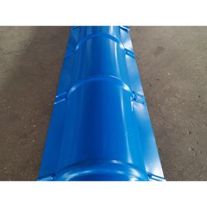 새로운 유약 컬러 스틸 타일 지붕 타일 롤 성형 기계 4KW 모터 2 년 보증 작동 용이 - Product Image 4