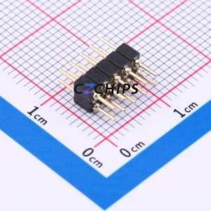 PZ200-2-05-Z-C Pin Header Through hole Component (THT),P=2mm Connector 2x5P 2mm 2mm Round Pin - Product Image 1