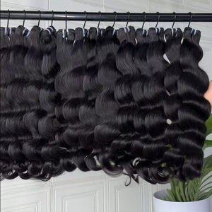 Cuticle Aligned Vietnamese <b>Body</b> <b>Wave</b> Human Hair Bundles Raw Virgin Double Drawn Weft Extensions Custom Wholesale Supplier - Product Image 2