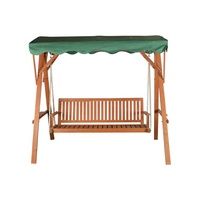 Usine directement patio antique balançoire en bois extérieur jardin sapin balançoire en bois pour adulte