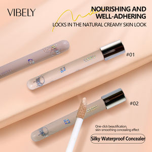 Correcteur liquide à couverture complète de marque privée <span class=keywords><strong>anti</strong></span>-<span class=keywords><strong>cernes</strong></span> et imperfections sous les yeux Correcteur de visage confortable et durable - Product Image 4