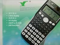 Calculatrice scientifique non programmable Fx-82Ms 2e génération, 240 fonctions et écran à 2 lignes, noir, pour étudiants à bon prix