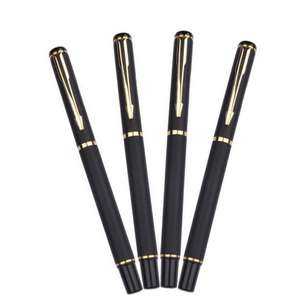 Stylo à bille en métal noir Cooper, stylo à bille pour l'écriture professionnelle, cadeau, fournitures de bureau et scolaires - Product Image 1