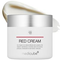 Crème rouge Medicube 2.0 | |   Formule peu irritante pour les peaux à problèmes |   Apaisant et soulageant, formulé avec BHA et Niacinamide