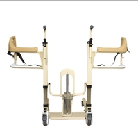 Chaise de transfert hydraulique pliable pour l'aide à l'élevation des patients, dispositif de sécurité pour personnes âgées/handicapées pour salles de bain à domicile