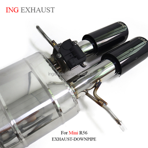 Catback d'échappement en acier inoxydable ING pour MINI Cooper S R56/<span class=keywords><strong>Cabrio</strong></span> R57 R60 2006-2013 2.0T/1.6T avec soupapes de silencieux tuyaux d'échappement - Product Image 5