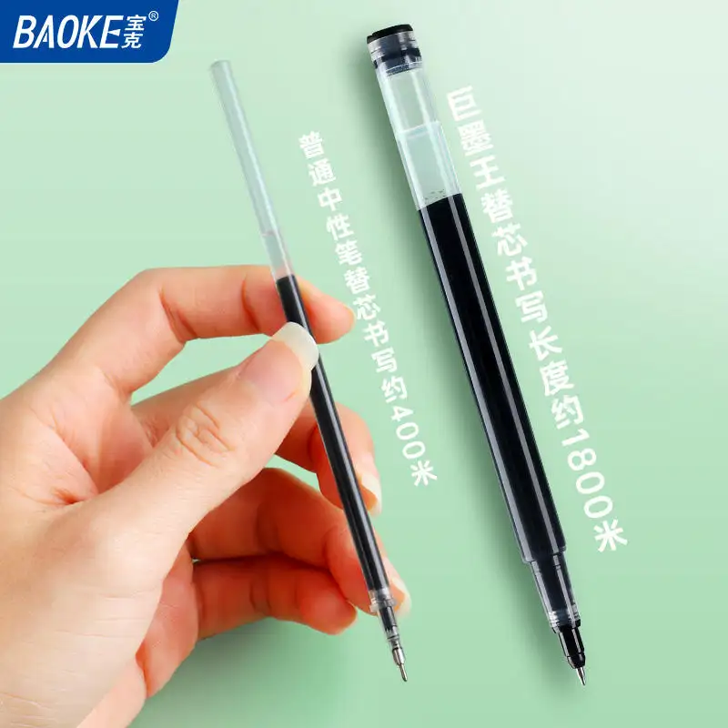Penjualan Terbaik pena Gel dapat ditarik warna-warni pegangan karet nyaman 0.5mm untuk perlengkapan alat tulis kantor pena tinta Gel