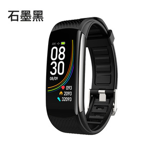 Umi Smart Bracelet C6T Tpu Band Touchscreen Heart Rate Blood Oxygen Monitor With Temperature Display For Fitness Tracking - Product Image 4