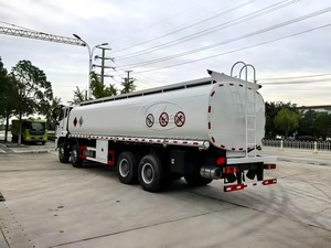 รถบรรทุกน้ำมันเคลื่อนที่ยอดนิยม 28000L-30000L Sinotruk รถบรรทุกถังน้ำมันแบบอัตโนมัติเต็มรูปแบบ สำหรับการเติมน้ำมันเครื่องบิน - Product Image 4