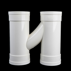 Giá tốt nhất uPVC phụ kiện đường ống H khớp nối khớp PVC ống nhựa 3 inch khớp nối xây dựng ống phụ kiện vệ sinh - Product Image 1