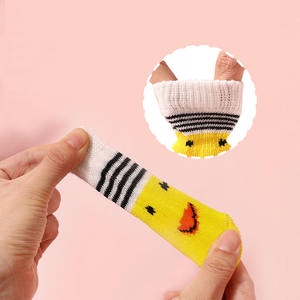 उच्च गुणवत्ता वाले कपास पालतू मोजे गैर-पर्ची कुत्ते और बिल्ली के मोजे जूते जूते प्यारे पालतू जानवर कपड़े - Product Image 4