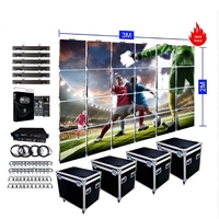 Écran LED d'extérieur IP65 pour mur vidéo 3x2 P2.9, idéal pour animations, discothèques, églises, scènes et concerts