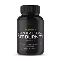 OEM Venta caliente Cuidado DE LA SALUD Té verde Quemador de grasa Cápsulas Suplemento de hierbas 60 Caps