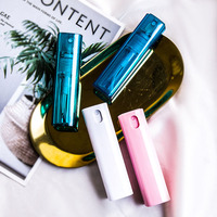 Flacon vaporisateur de parfum rechargeable de poche transparent, flacon de parfum rechargeable, flacon vaporisateur testeur, mini flacon vaporisateur