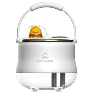 Mini tạo độ ẩm phim hoạt hình phun đôi nhà văn phòng Máy tính để bàn nước Refill xách tay 400ml USB ánh sáng món quà dễ thương Pet Fragrance Diffuser - Product Image 1