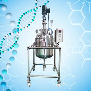 Reactores versátiles de acero inoxidable de 20L-200L para biocombustible y materiales químicos Componente de núcleo de motor de ciencia para uso en laboratorio - Product Image 4