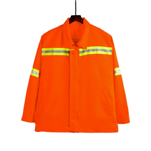 <span class=keywords><strong>Veste</strong></span> <span class=keywords><strong>de</strong></span> travail réfléchissante haute visibilité pour agents d'entretien <span class=keywords><strong>de</strong></span> l'hygiène, ouvriers du jardinage et géomètres, avec logo personnalisé, en tissu coupe-vent, pour la sécurité au travail - Product Image 2