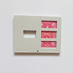 Классический сценический магический трюк зигзагообразная фоторамка Волшебные трюки вырезанные карты восстановить иллюзию волшебная игрушка-реквизит легко научиться - Product Image 2