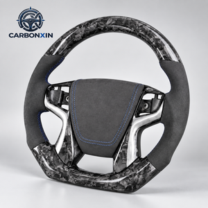 Volant sport à 4 branches en fibre de carbone avec LED, amélioration pour Grand Highlander Camry Fortuner Hilux Sr5 N 2008-2013 - Product Image 3