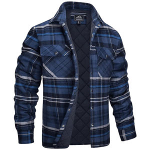 Articolo di Punta Abbigliamento <span class=keywords><strong>Invernale</strong></span> da Uomo Nuova Elegante <span class=keywords><strong>Camicia</strong></span> di Flanella a Quadri da Uomo <span class=keywords><strong>Giacca</strong></span> Cappotto Pesante Foderata in Flanella per l'Inverno - Product Image 2