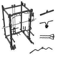 Rack de musculation commercial, machine Smith multifonctionnelle, équipement de gym multifonctionnel