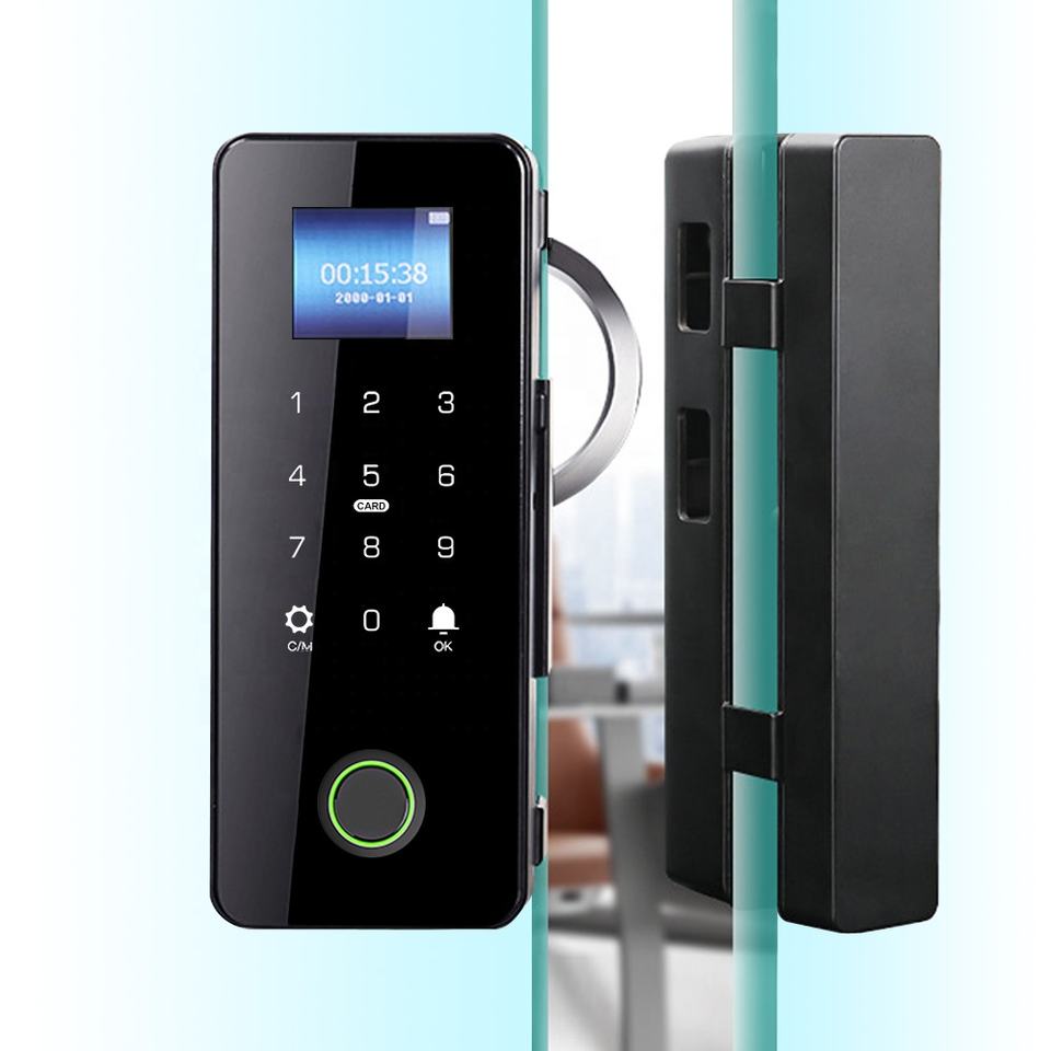 Smart Fingerprint Door Lock for Glass Doors - Secure & Convenient