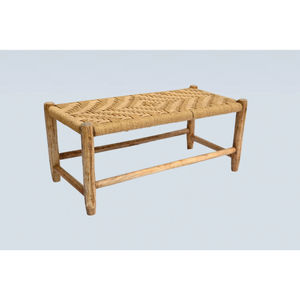 Banco de madera de ratán de la mejor calidad, hermosa colección para la entrada, sala de estar y dormitorio, muebles para la decoración del hogar. - Product Image 2