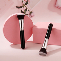 Pinceau professionnel pour le visage, pinceau de contour pour le fond de teint, pinceau de maquillage en poils synthétiques, fournisseur d'outils cosmétiques