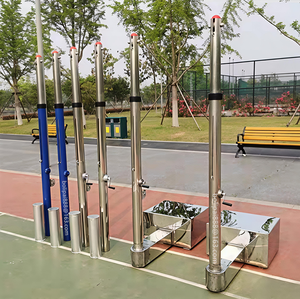 Poteau <span class=keywords><strong>de</strong></span> <span class=keywords><strong>volley</strong></span>-ball portable résistant à la rouille 2,0-2,45 m |   Poteau <span class=keywords><strong>de</strong></span> <span class=keywords><strong>volley</strong></span>-ball <span class=keywords><strong>de</strong></span> plage en acier inoxydable robuste - Product Image 2