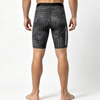 Shorts de course à pied pour hommes de haute qualité, à compression, à séchage rapide, pour le sport