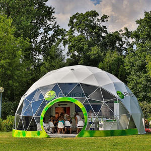 10m diametro perfetto PVC geodetico cupola casa tenda per il <span class=keywords><strong>campeggio</strong></span> in vendita <span class=keywords><strong>Bungalow</strong></span> prefabbricato <span class=keywords><strong>con</strong></span> tende a cupola per eventi - Product Image 3