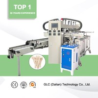 Machine automatique de fabrication de couverts jetables en bois (cuillères, fourchettes, couteaux) avec ligne de production à pressage à chaud et contrôle PLC pour la vaisselle
