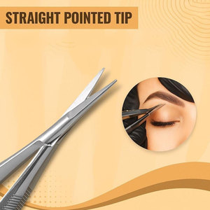 Meilleur fournisseur de ciseaux à ressort micro en acier inoxydable de qualité supérieure, lame tranchante, ciseaux à ressort pour cils, cuticules, chirurgie, ciseaux de beauté - Product Image 6