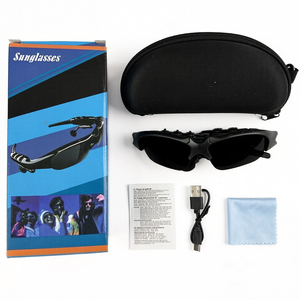 Fashion Leisure Sports Audio Sunglasses Men's Classic Square Outdoor Sunscreen Cycling Sports <b>Glasses</b> Sunglasses - Product Image 1