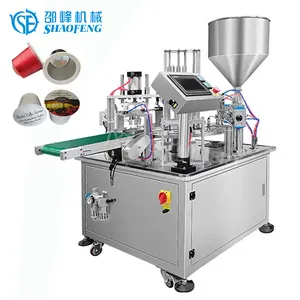 Automatic Rotary Type Spout Pouch Bag Liquid Filling And Capping Machine Rotary Cup Filling Sealing Machine