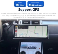 (Bssy) Autoradio Android 12,3 pouces pour Land Rover Evoque L551 L538 2012-2019 Écran tactile Navigation GPS Lecteur multimédia vidéo