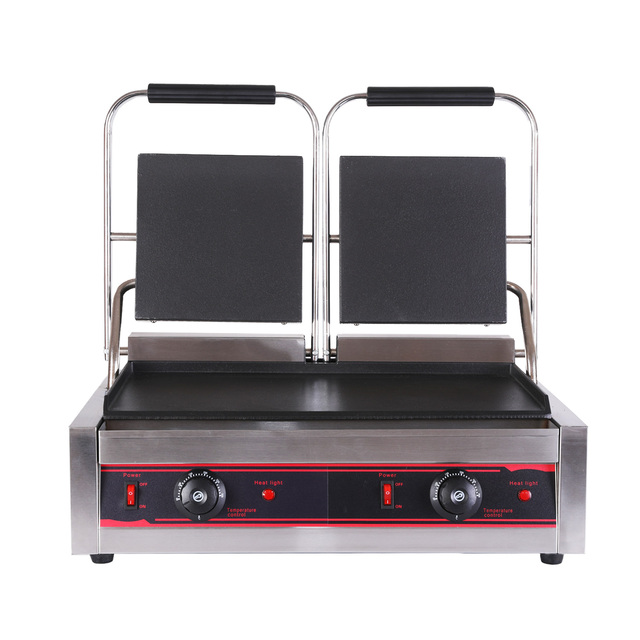 ETON Commercial Use Kitchen Equipment Electric Panini Sandwich Press Maker Grill Contact Grill