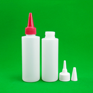 Rỗng HDPE nhựa nhọn tóc dầu vòi phun bóp chai với Twist mũ 30ml 60ml 100ml 120ml 180ml 250ml 500ml nước sử dụng - Product Image 5