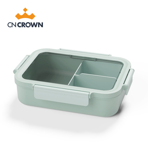 Cncrown Bpa-Miễn Phí 3 Ngăn Dùng Một Lần Ăn Trưa Hộp Leakproof Người Lớn Và Trẻ Em Bento Lưu Trữ Thực Phẩm Lưu Trữ Hộp - Product Image 6