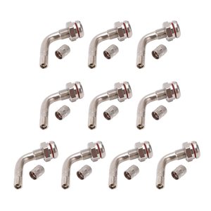 Valve Tr543e pour bus et minibus, noyau de valve sans chambre à air en cuivre pur, moyeu en alliage d'aluminium, pièce de rechange pour pneu plein - Product Image 5