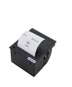 Impressora térmica com painel de 80 mm, módulo de quiosque com suporte para corte automático, etiqueta e impressão de recibos