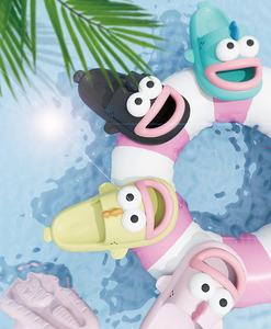 Chaussons de plage d'été confortables pour l'intérieur et l'extérieur, style Champion, EVA, drôle, mignon, grenouille, pantoufles pour femmes, pantoufles clownfish de dessin animé - Product Image 1