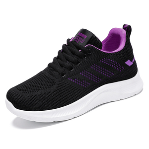 Zapatos Deportivos Transpirables Personalizados para Mujer al por Mayor, Zapatos de Moda para Caminar, Tendencia de Verano y Primavera, Zapatos Casuales de Punto para Correr con Suela de Goma - Product Image 6