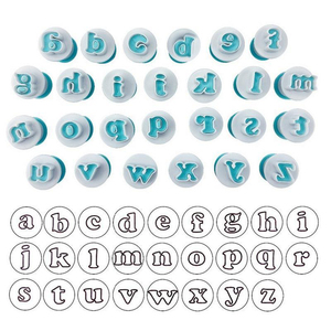 26 cái Khuôn làm bánh trang trí bánh quy cắt số chữ cái in hoa khuôn làm bánh quy - Product Image 2