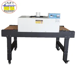 Customized 100X65CM Heating Area After printing device for silk screen printing conveyor belt dryer