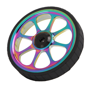 Roue facile à monter en alliage d'aluminium pour vélo pliant, roulement élargi de 82 mm, pour <span class=keywords><strong>Brompton</strong></span> 3sixty, colorée - Product Image 5